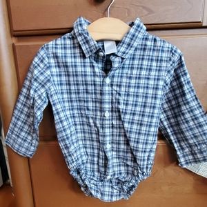 Janie and Jack 12-18months. Collared onesie